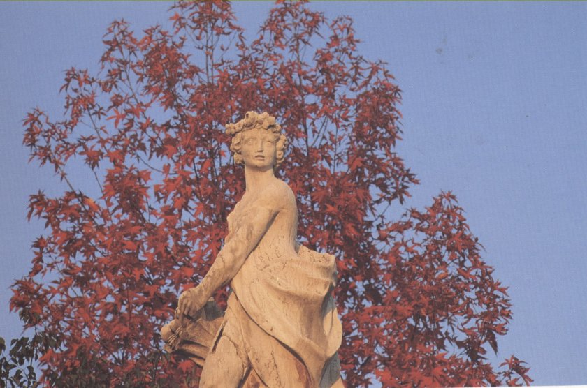 Il giardino della villa